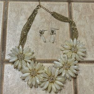 Statement Necklace and Earrings